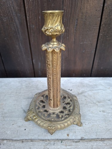 Chandelier bougeoir ancien - bougeoir,