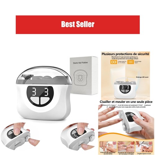 Coupe ongles électrique en - coupe-ongles, 3