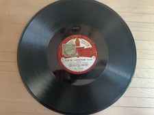 Disque 78 tours Odéon