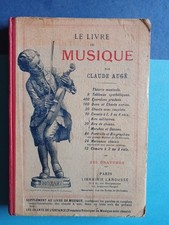 CLAUDE AUGÉ LE LIVRE DE