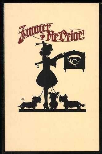 Carte postale artiste - carte,