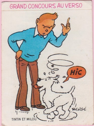 Panini vache qui rit tintin - rit,