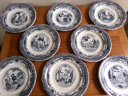 Assiette parlante balivernes - assiette,