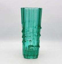 Vase en verre moulé coloré de Vladislav Urban pour Union Sklo modèle Melting Ice