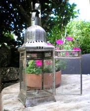 LANTERNE GRANDE VITRÉE EN