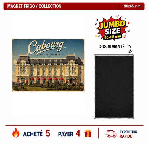 Magnet frigo cabourg 90x65 - frigo,