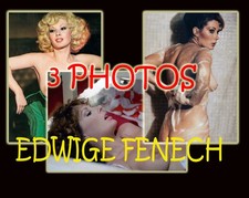 3 PHOTOS  -   Edwige FENECH