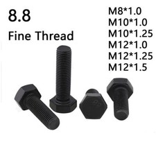 Dents Fines Noires 8,8 Boulons