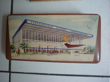 BOITE  EN META/ PUB POUR