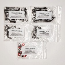 YAMAHA TY 125 175 1975-1991 Kit vis BTR inox moteur complet TY125 TY175