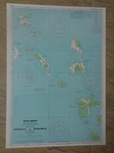 Carte marine anguilla to - /,