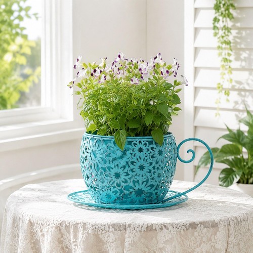 Pot fleurs décoratif en - fleurs,
