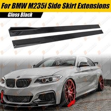Noir Brillant Bas de Caisse Sport Regardez Kit Pour BMW 235i M235i 230i