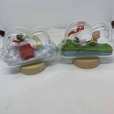 PEANUTS Snoopy Figure Collectible Interior Decor Charlie Brown Weather Terrarium
