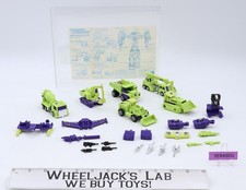 Devastator 100% Complete Vintage 1985 G1 Transformers Hasbro Action Figure