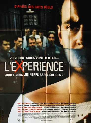 Affiche cinéma expérience - affiche,
