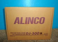 Alinco DJ-500TB VHF/UHF Dual Band FM Transceiver NIB Serial #A001248