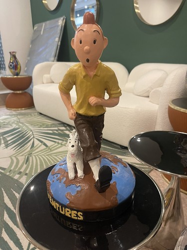Statuette tintin milou - statuette,