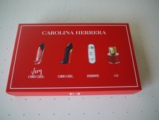 Carolina Herrera très beau coffret de 4 miniatures EDP et eau toilette neuf