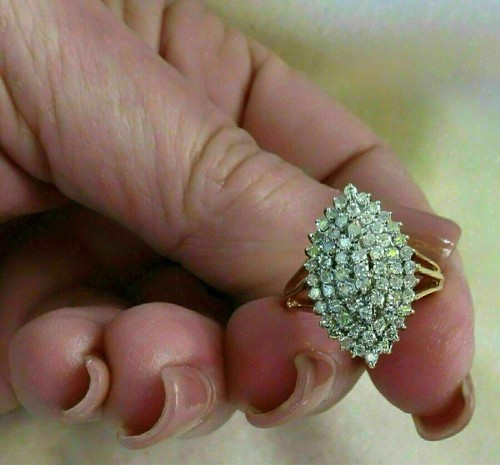 Bague fiançailles ancienne - de,