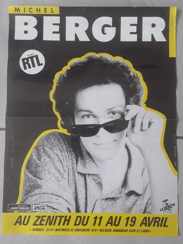 Michel berger rare zenith - berger,