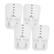 4 Pièces de Semelles de Forme