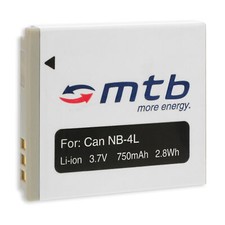 Batterie NB-4L pour Canon IXUS