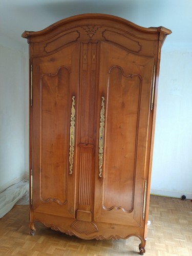 Armoire louis merisier - vi,