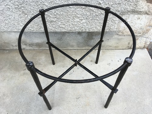 Table design fer forgé