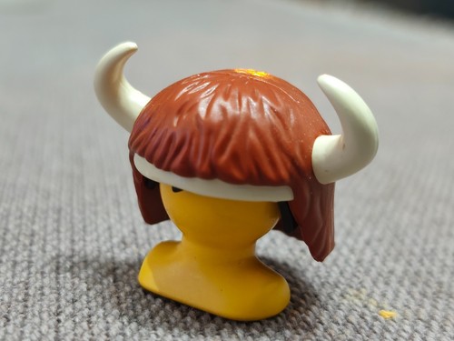 Playmobil casque cornes bison - casque,
