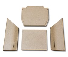 Habillage de foyer pour