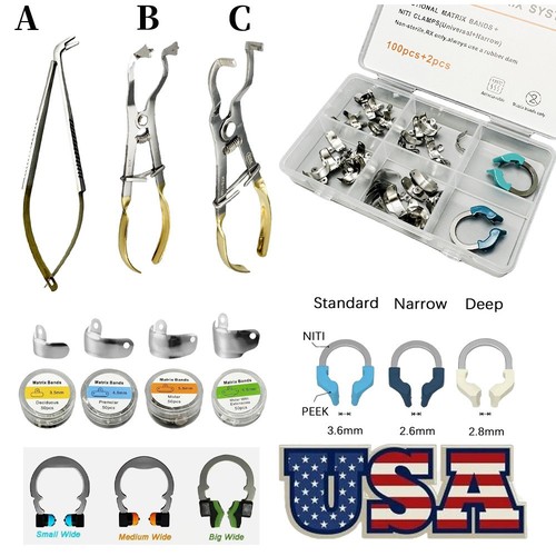 Dental matrix bands ring - matrix,