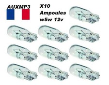 Ampoule W5W 12V halogène voiture moto camion bateau lot de 10 envoi de FRANCE