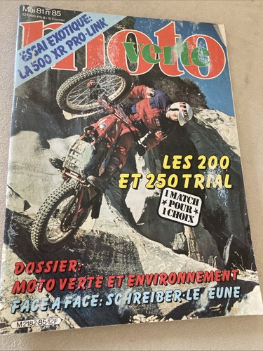 Moto verte 1981 - verte, 85
