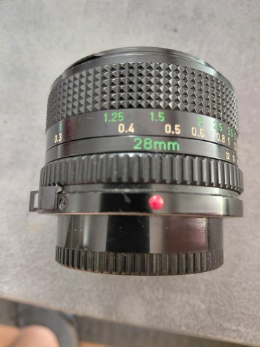 Objectif canon new - fd, 28mm
