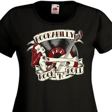 Tee Shirt Femme ROCKABILLY AND