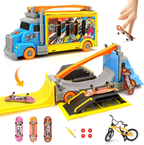 Finger skateboard park set - finger,