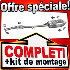 Ligne pot d'échappement pour