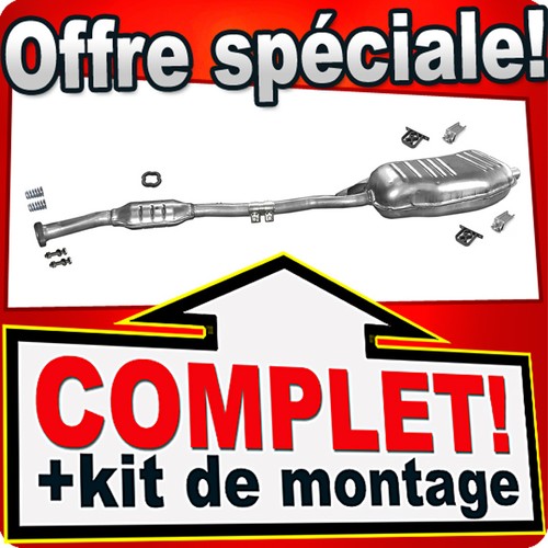 Ligne pot échappement pour - ligne,