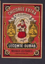 Ancienne étiquette Chicorée