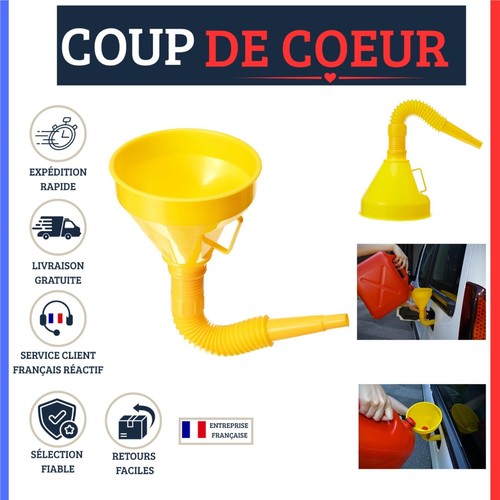 Entonnoir carburant avec - entonnoir, à