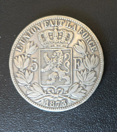 Piece francs belges en - 1,