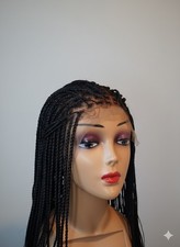 longue perruque tressée