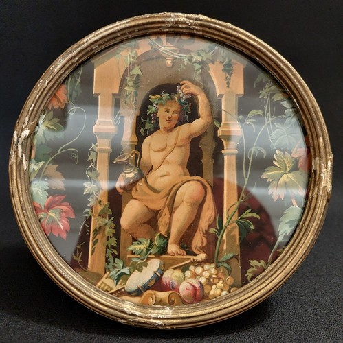 Illustration bacchus cadre - illustration,