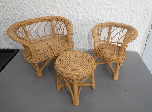 Meubles poupee salon en - poupee,