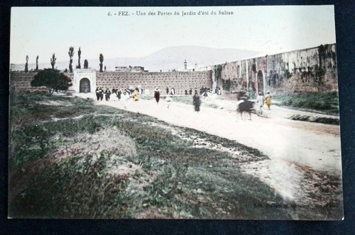 Fez porte jardin sultan - fez, du