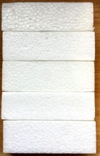 LOT de 5 CALES POLYSTYRÈNE