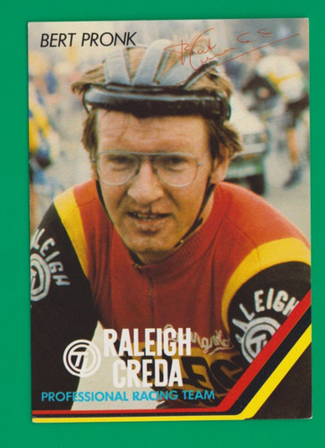 Cyclisme carte cycliste bert - cyclisme,