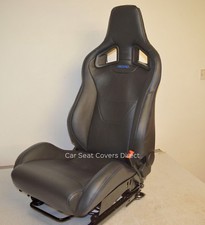 Recaro Sportster Cs sur Mesure Ajusté Imperméable Noir Voiture Siège Housses x2
