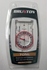 Brunton 7DNL Baseplate Map Compass With Declination Scale